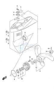 DF 2.5 drawing Gear Case