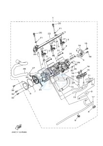 YXZ1000R SS YXZ10YESJ YXZ1000R SS (B0F3) drawing THROTTLE BODY ASSY 1