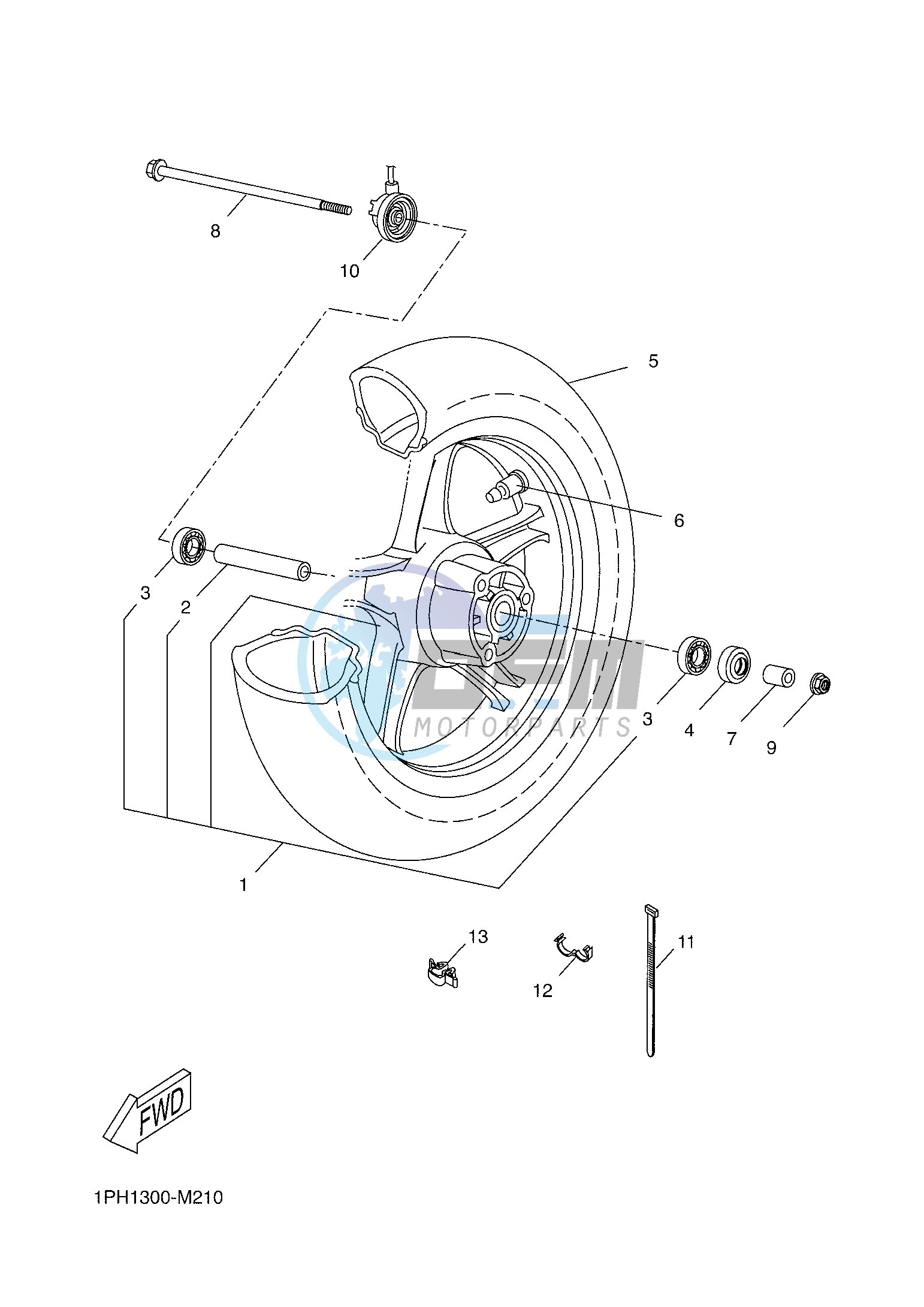 FRONT WHEEL