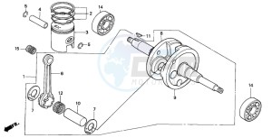 NH80MS drawing CRANKSHAFT/PISTON