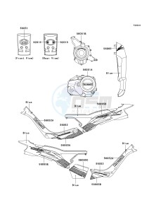 AN 110 C (C6-C7) drawing DECALS-- BLUE- --- AN110-C7- -