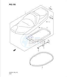 AN400Z drawing SEAT (AN400ZAL1 E51)