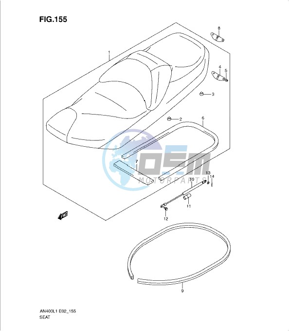 SEAT (AN400ZAL1 E51)