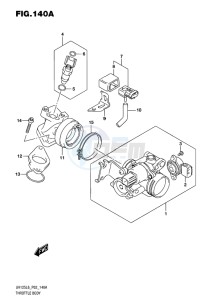 UH125 BURGMAN EU drawing THROTTLE BODY