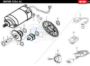 TANGO-125-E4-BLACK drawing START - CURRENT REGULATOR - CDI