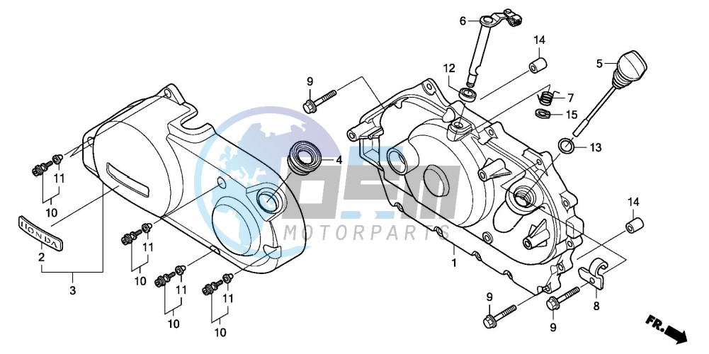 RIGHT CRANKCASE COVER