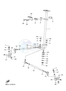 YFM90R YFM09RYXH (BD36) drawing STEERING