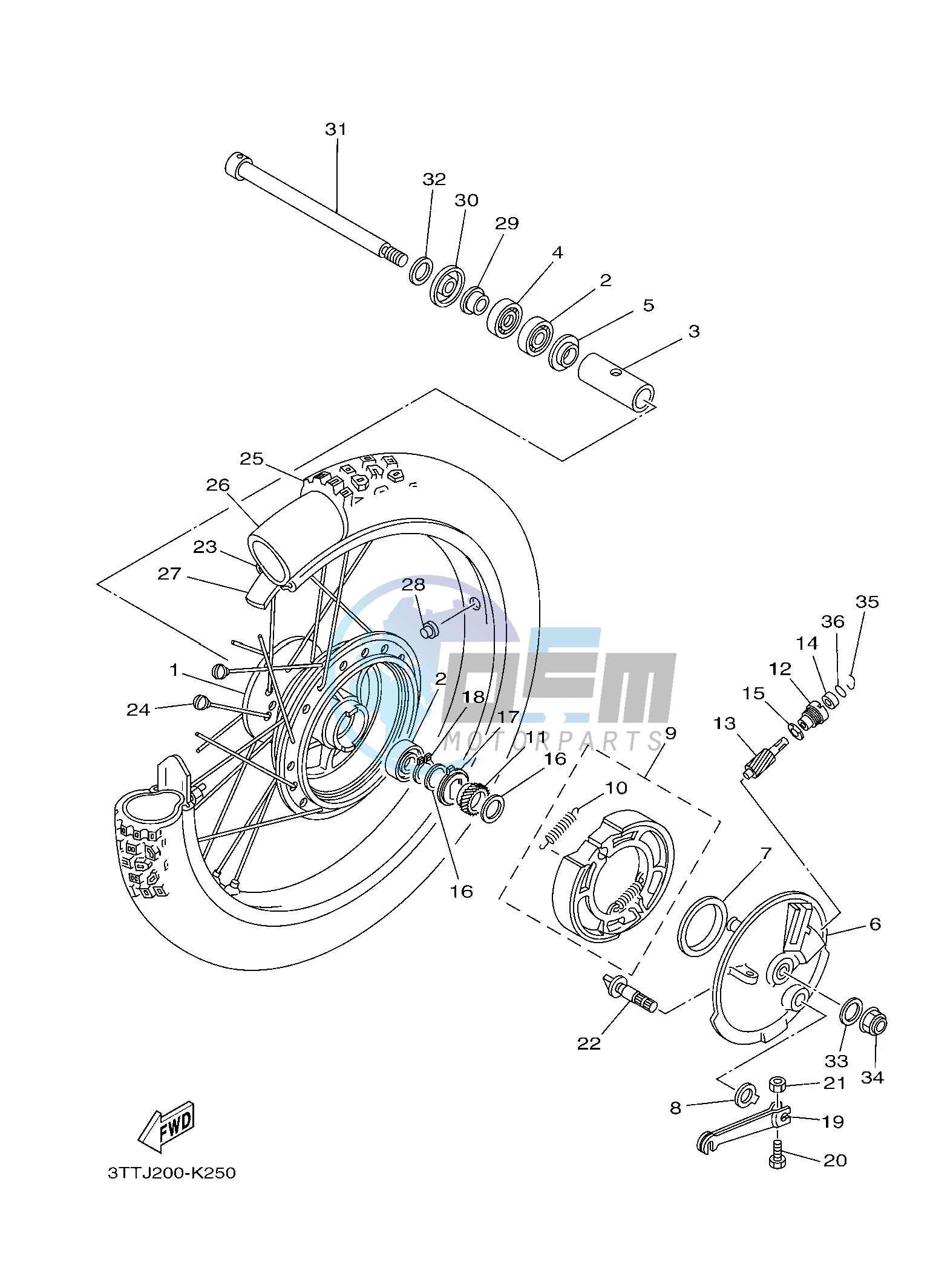 FRONT WHEEL