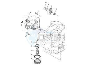 XV VIRAGO 125 drawing OIL PUMP