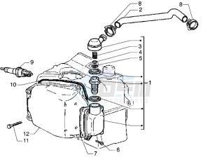 Hexagon 180 GTX drawing Oil drain valve