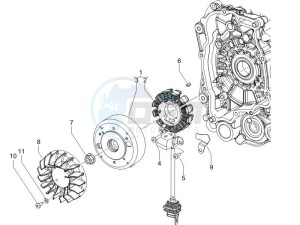 NRG 50 power DT drawing Flywheel magneto