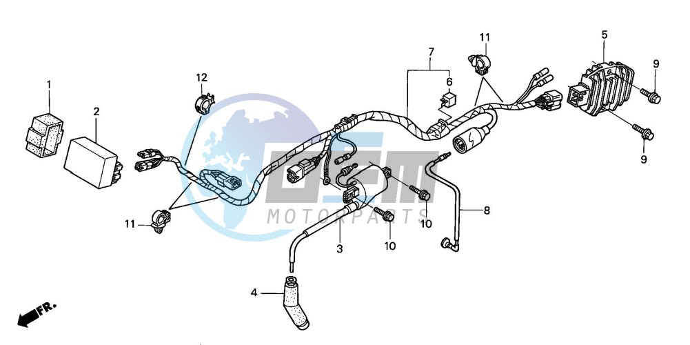 WIRE HARNESS (TRX400EXX-4)