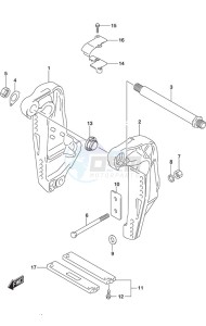 DF 200A drawing Clamp Bracket