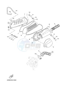 YPR125RA XMAX 125 ABS EVOLIS 125 ABS (2DMK 2DMK) drawing INTAKE 2