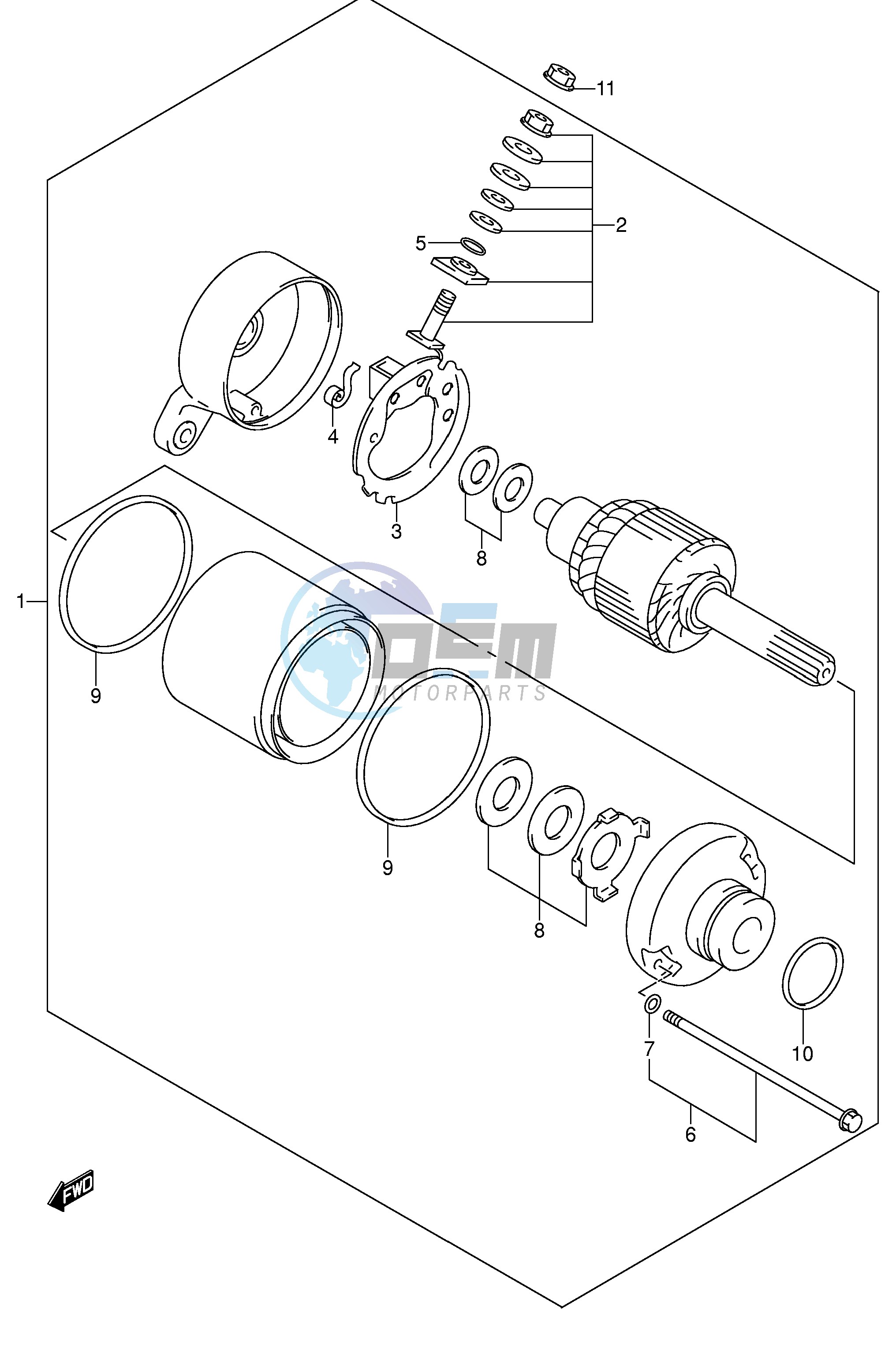 STARTING MOTOR