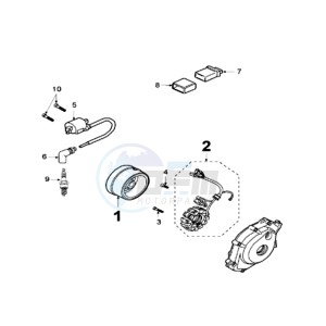 XPS 125CT EU drawing IGNITION PART