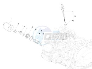 MEDLEY 125 4T IE ABS E4 2020 (EMEA) drawing Flywheel magneto cover - Oil filter