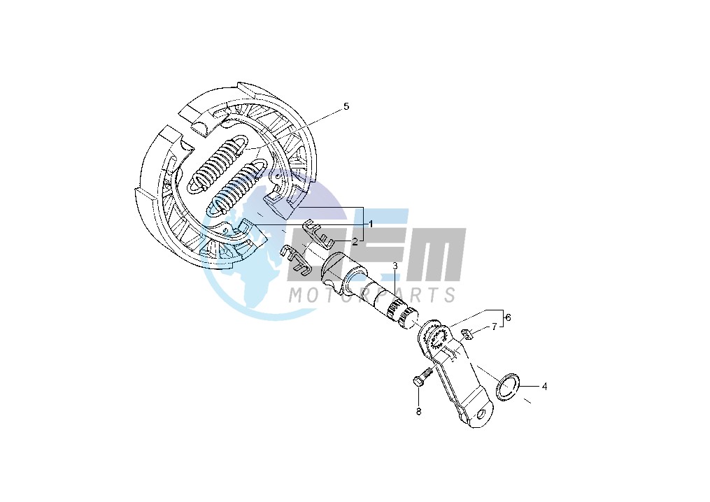 Rear brake control