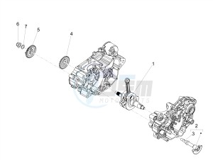 SX 125 E4 (EMEA) drawing Crankshaft