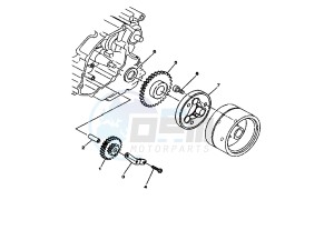 YBR 125 drawing STARTING CLUTCH