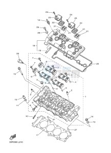 FZ8-S FZ8 FAZER 800 (42PG) drawing CYLINDER HEAD