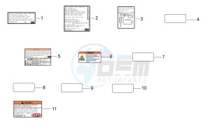 Dorsoduro 750 ABS USA-CND (NAFTA) (CND, USA) drawing USA decals