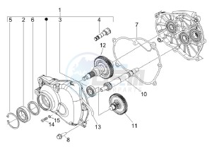 LX 125 4T E3 Vietnam drawing Reduction unit