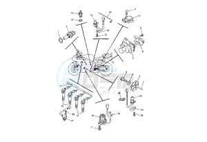 YZF-R1S 1000 drawing ELECTRICAL DEVICES