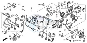 CBF1000A F / CMF drawing WIRE HARNESS