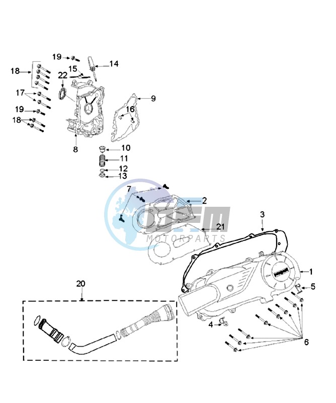 CRANKCASE COVER