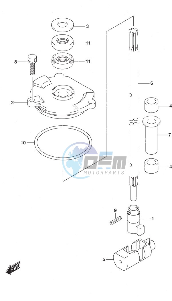 Shift Rod (C/R)