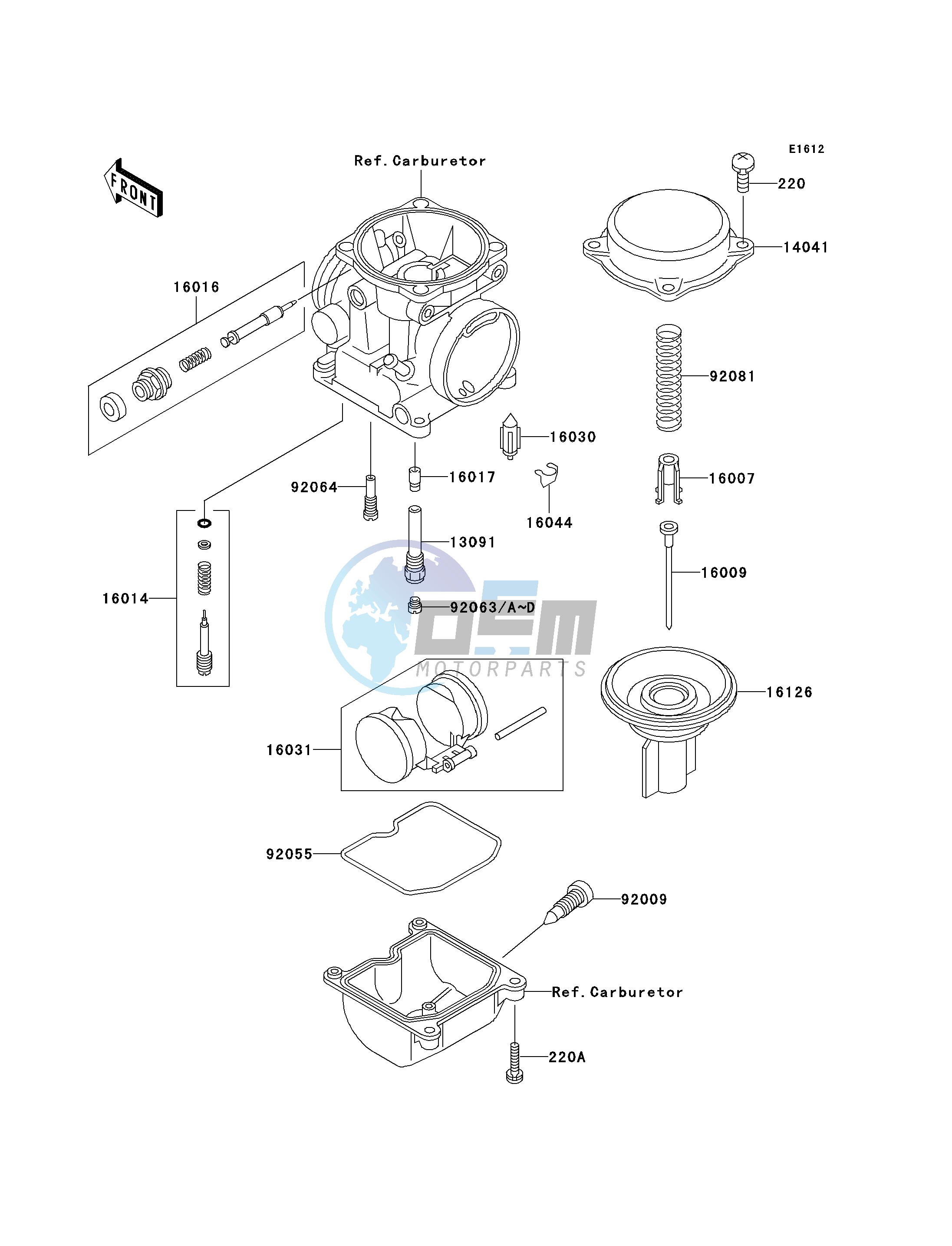 CARBURETOR PARTS