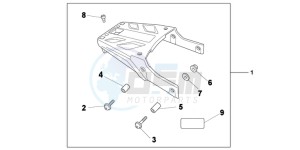 NC700XAC drawing KIT  RR CARRIER