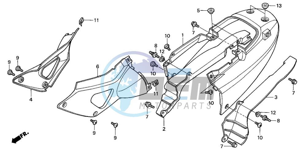 SEAT COWL/SIDE COVER