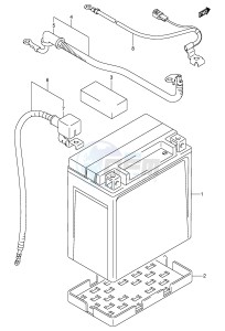 LT-F400 (P24) drawing BATTERY