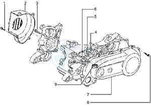 Easy Moving 50 drawing Clutch cover-scrool cover