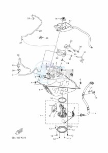 CZD300-A XMAX 300 (BMK1) drawing ELECTRICAL 2