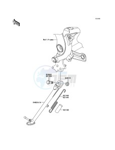 ER-6f ABS EX650D9F GB XX (EU ME A(FRICA) drawing Stand(s)