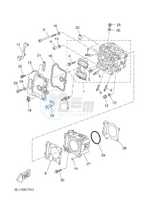 YP400RA X-MAX 400 ABS (BL11 BL11 BL11 BL11) drawing CYLINDER