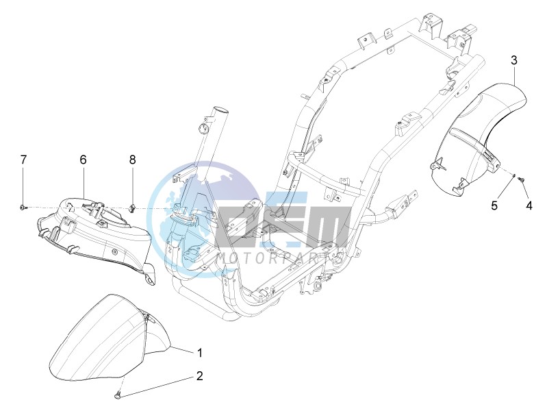 Wheel housing - Mudguard