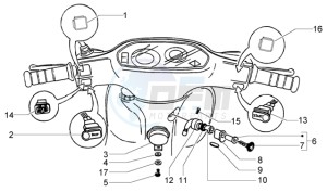 NRG 50 MC3 DD drawing Switch-horn