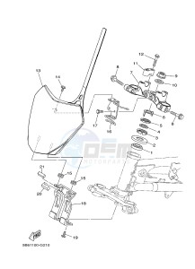 TT-R110E (B512 B513 B514 B514) drawing STEERING