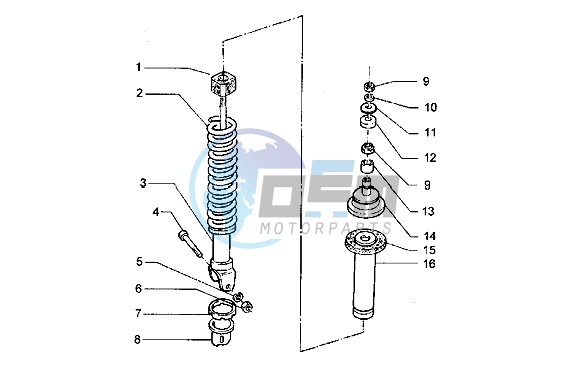 Rear Shock absorber