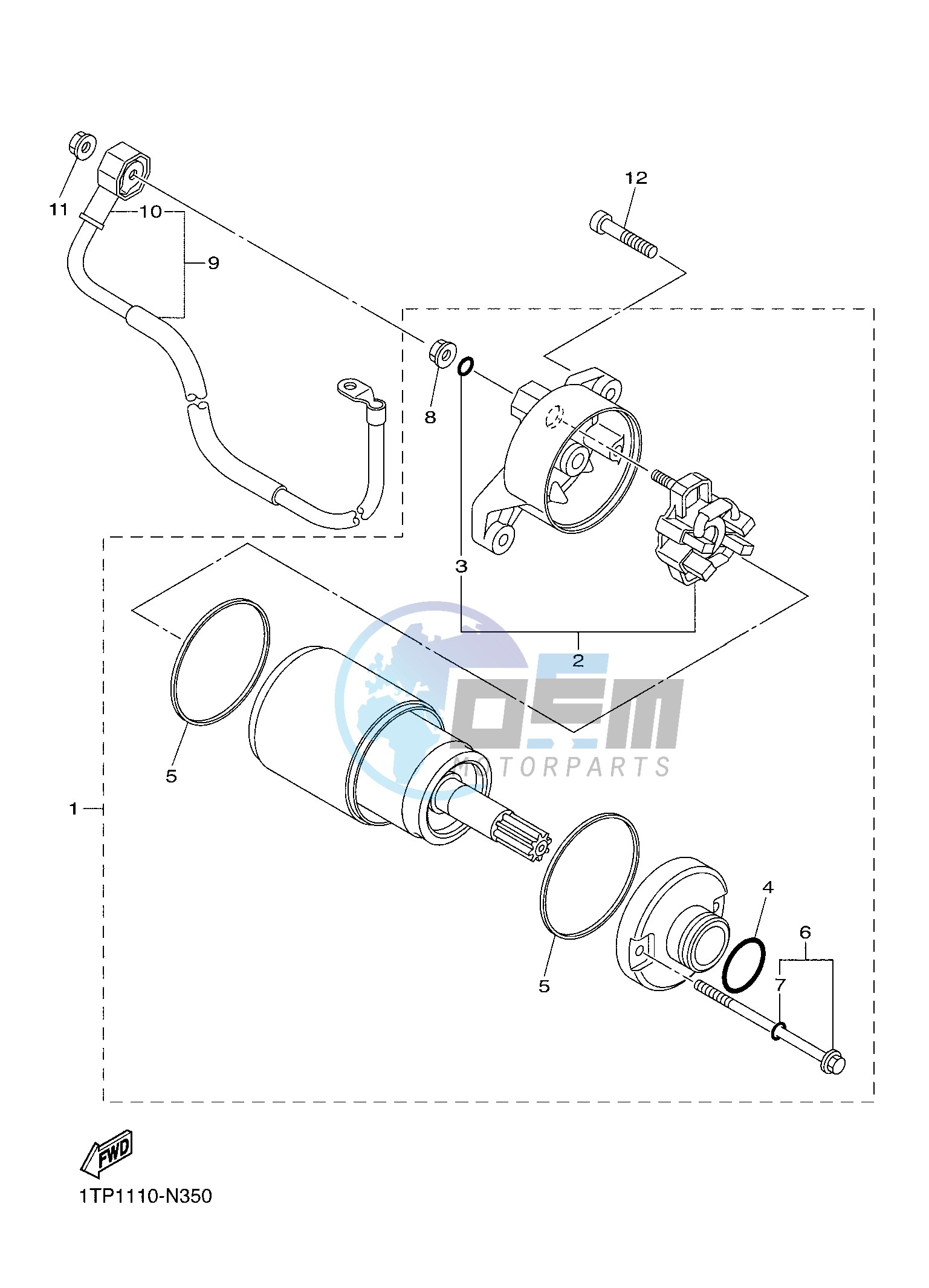 STARTING MOTOR