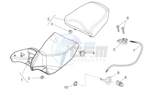 Stelvio 1200 1200 drawing Saddle