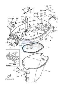 F40MSHZ drawing BOTTOM-COWLING