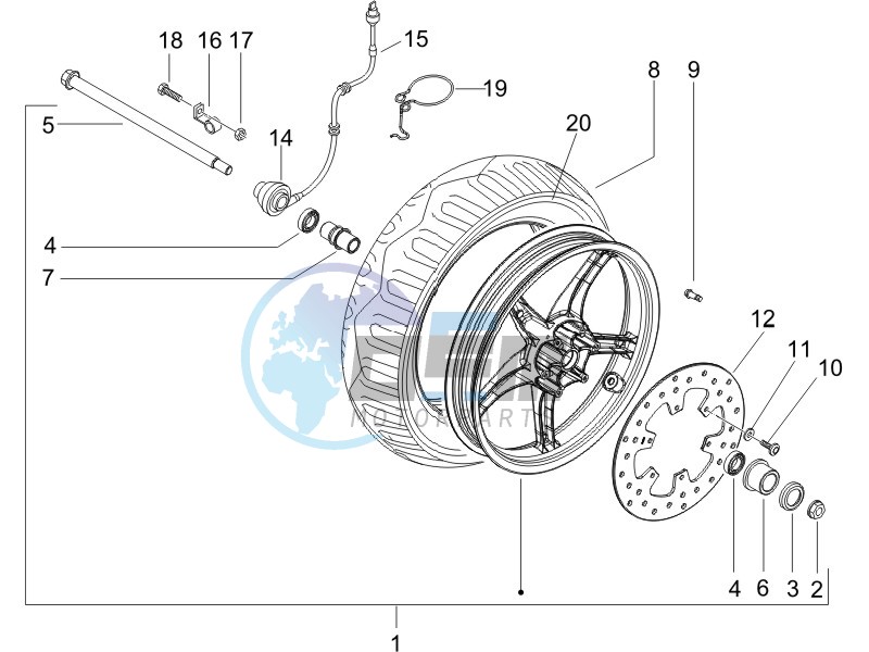 Front wheel