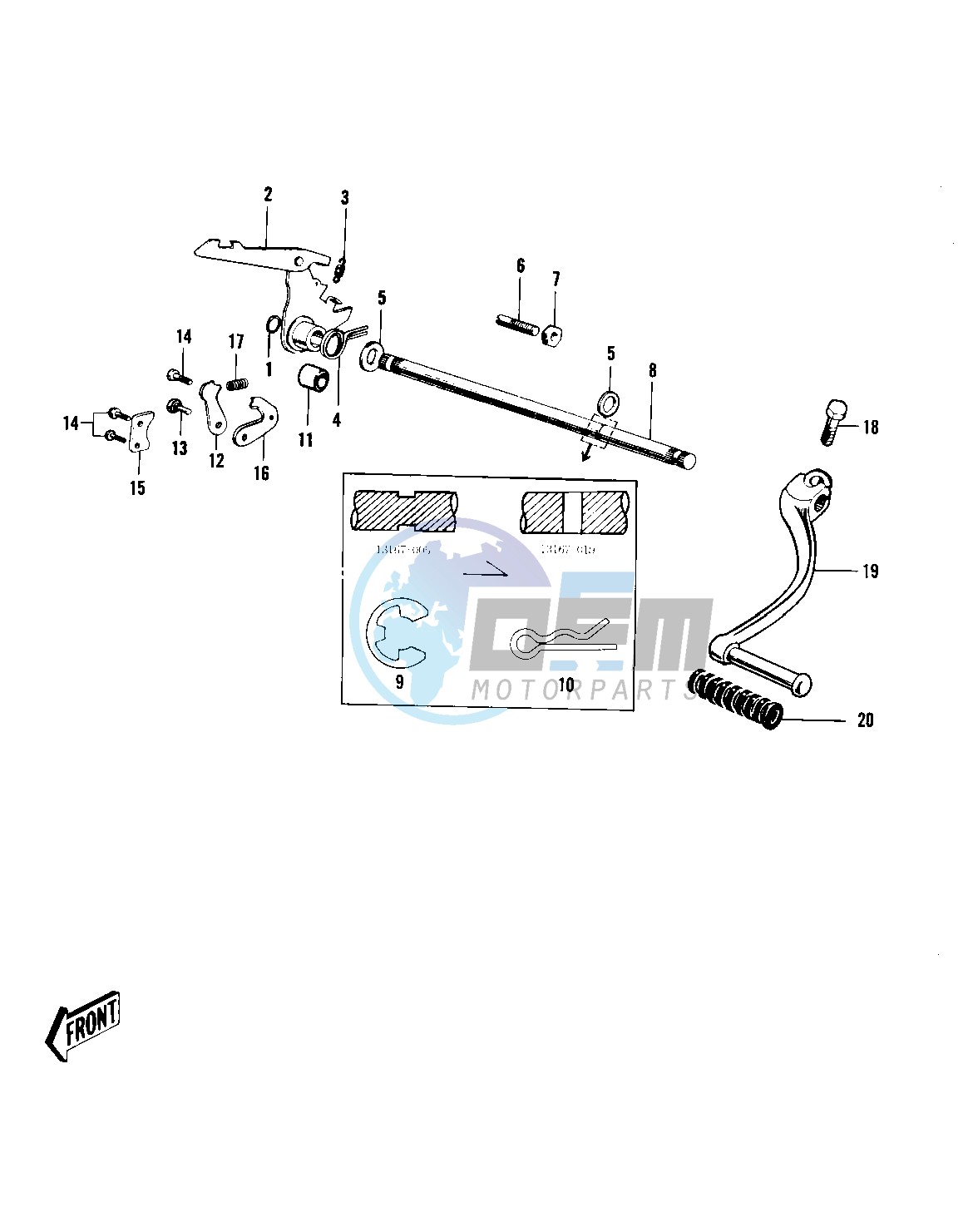 GEAR CHANGE MECHANISM