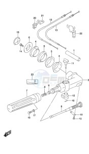 DF 4A drawing Tiller Handle