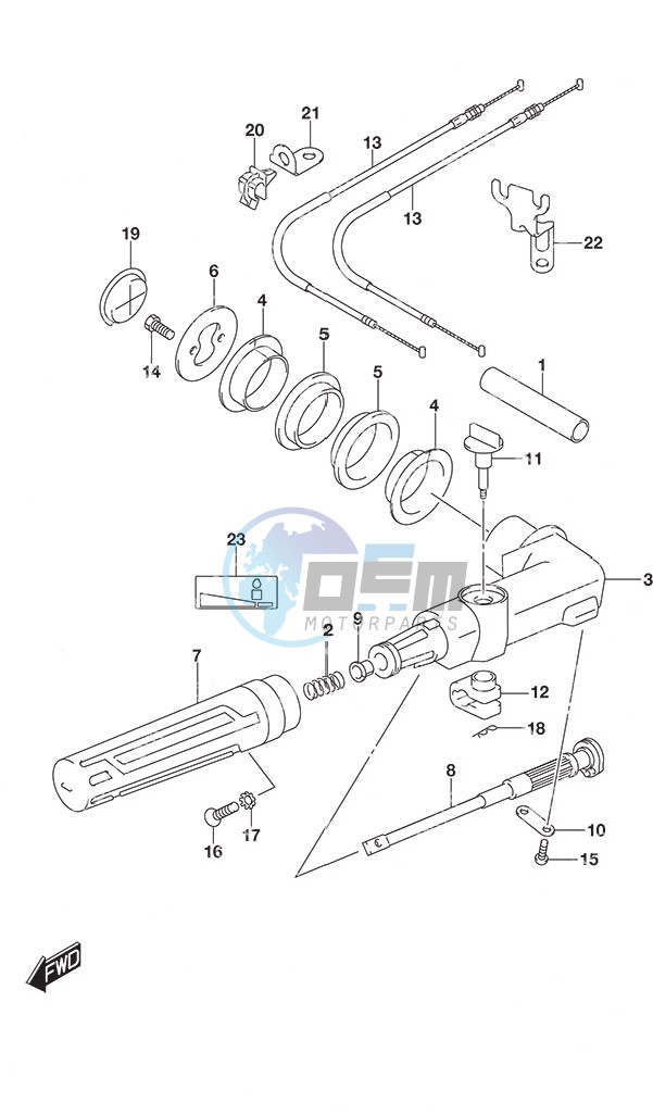 Tiller Handle